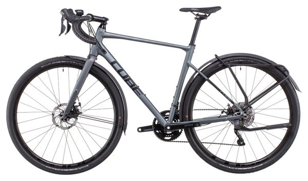 Cube Nuroad Pro FE Gravel Bike Shimano GRX 10S 700 mm Ink Grey 2022