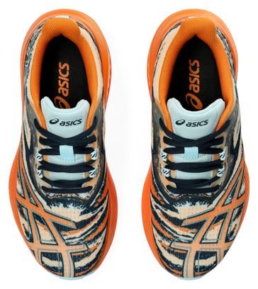 Asics Gel Noosa Tri 15 GS Scarpe da corsa Blu Arancione Bambino