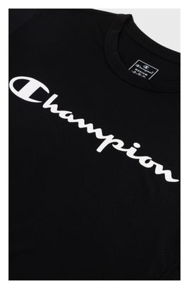 Champion Micro Mesh Short Sleeve Shirt Black