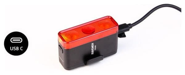 Éclairage arrière LED Ravemen TR500 avec Capteur de Freinage 