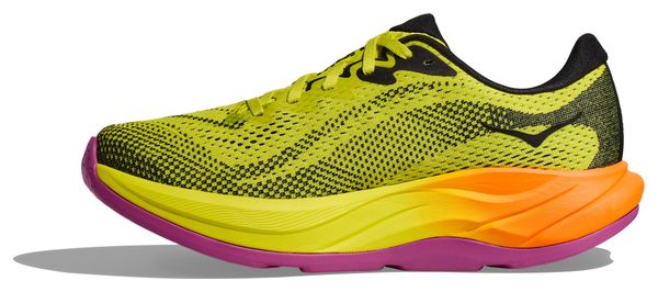 Hoka Rincon 4 Running Shoes Yellow/Orange/Rose Women's