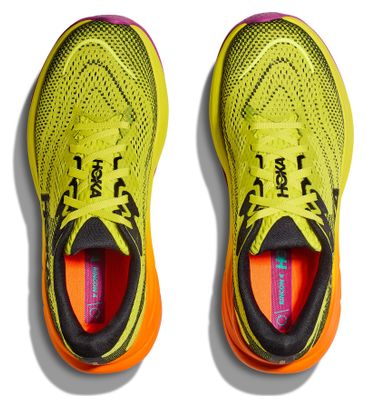 Hoka Rincon 4 Running Shoes Yellow/Orange/Rose Women's
