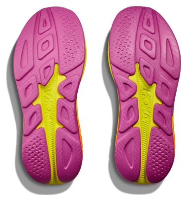 Hoka Rincon 4 Running Shoes Yellow/Orange/Rose Women's