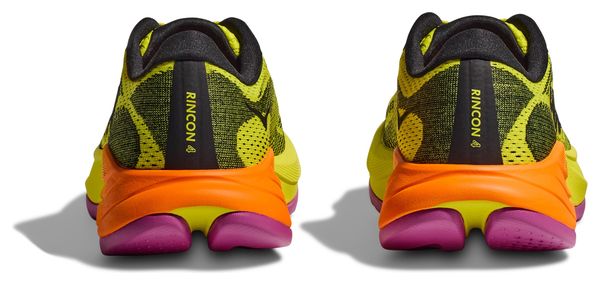 Hoka Rincon 4 Running Shoes Yellow/Orange/Rose Women's