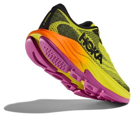 Hoka Rincon 4 Running Shoes Yellow/Orange/Rose Women's