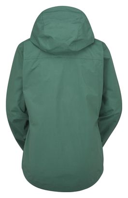 Rab Downpour Plus 2.0 Waterdichte Damesjas Groen L | Gereviseerd product