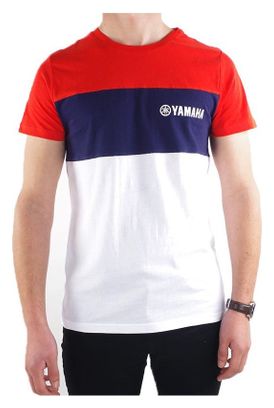 Tee-shirt Marine Rouge Homme Yamaha