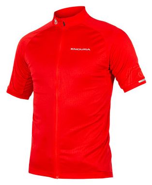 Endura Xtract II Short Sleeve Jersey Red