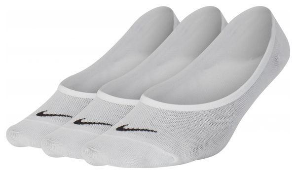 Calcetines blancos ligeros para mujer Nike <p>Everyday</p>(x3)