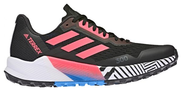 Adidas Terrex Agravic Flow 2 Women's Trail Shoes Black Red