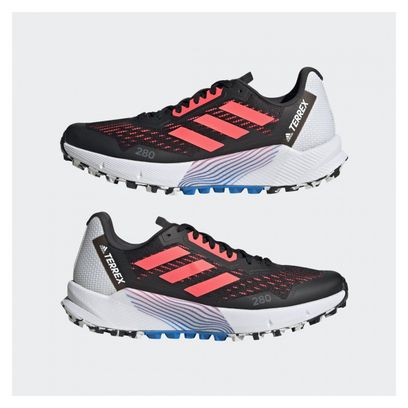 Adidas Terrex Agravic Flow 2 Women's Trail Shoes Black Red