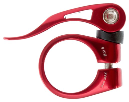 WOODMAN DEATHGRIP QR Sattelklemme Schnellspanner Rot