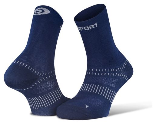 BV SPORT dual Evo Blue Navy socks