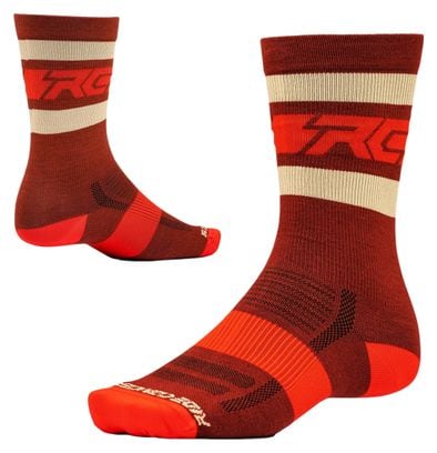 Ride Concepts Fifty/Fifty Oxblood Socken Rot