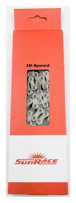 SunRace Chain CN10A 10 Speeds 116 Links Silver