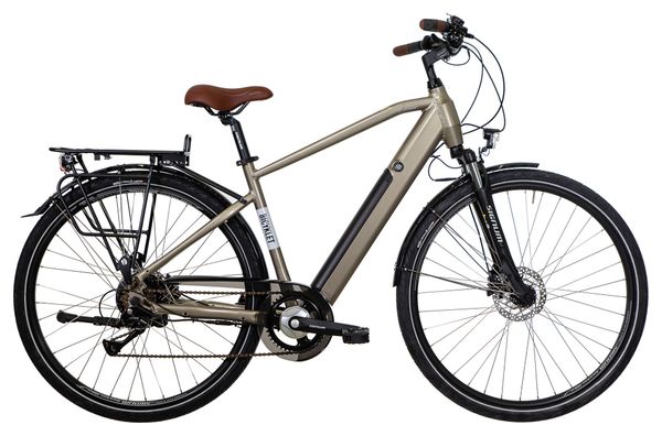 Vélo de Ville Électrique Bicyklet Basile Shimano Acera/Altus 8V 504 Wh 700 mm Gris