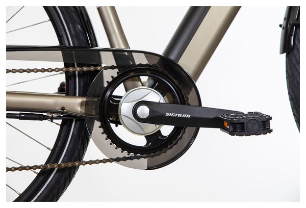 Bicyklet Basile Elektrische Stadsfiets Shimano Acera/Altus 8S 504 Wh 700 mm Grijs