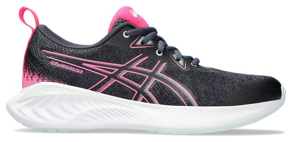 Hardloopschoenen Asics Gel Cumulus 25 GS Grijs Roze Kind