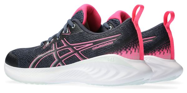 Hardloopschoenen Asics Gel Cumulus 25 GS Grijs Roze Kind