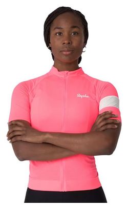 Maillot Manches Courtes Femme Rapha Core Lightweight Rose