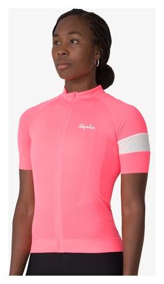 Maillot Manches Courtes Femme Rapha Core Lightweight Rose