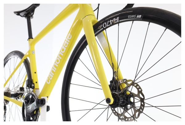 Produit reconditionné · Cannondale Synapse 2 Carbone Di2 12V · Jaune / Vélo de route / Cannondale | Très bon état