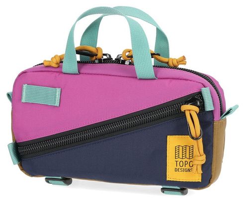 Topo Designs Mini Quick Pack 1.7L Pink/Blau <p>Gürteltasche</p>