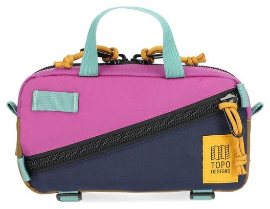 Topo Designs Mini Quick Pack 1.7L Pink/Blau <p>Gürteltasche</p>