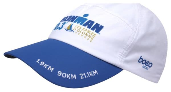 Cappellino tecnico Ironman 70.3 Belgium Event White/Blue