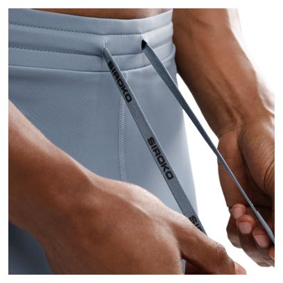 Legging running homme Fitness Warrior Bleu