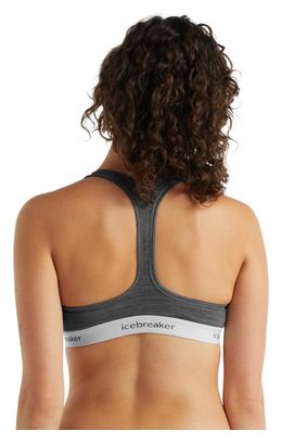 Icebreaker Sprite Racerback Bra Gray