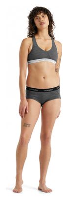 Icebreaker Sprite Racerback Bra Gray