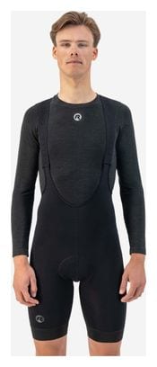 Sous Maillot Manches Lounges Rogelli Merino Noir