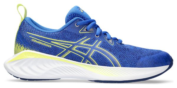 Chaussures de Running Asics Gel Cumulus 25 GS Bleu Jaune Enfant