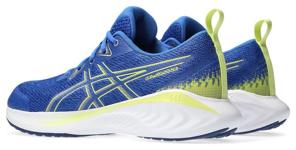 Chaussures de Running Asics Gel Cumulus 25 GS Bleu Jaune Enfant