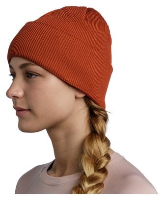 Unisex Buff Crossknit Mütze Rot