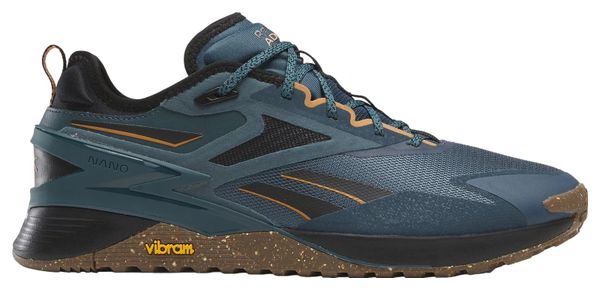 Reebok Nano X3 Adventure Unisex Cross Training Shoes Blue Black