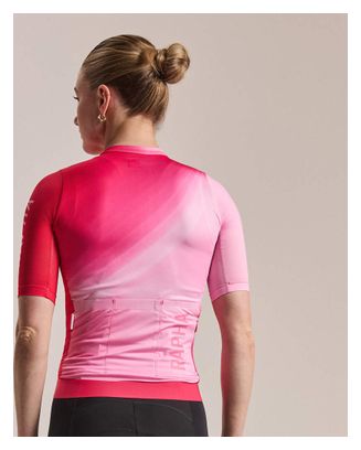 Maillot Manches Courtes Rapha Pro Team Training III Rose Femme