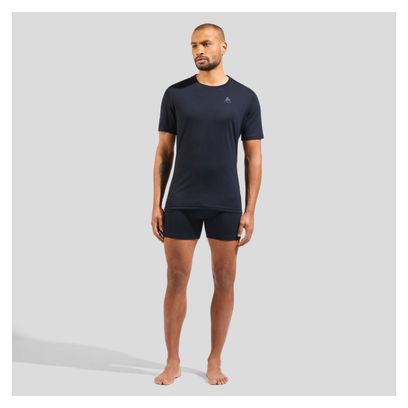 Baselayer Manches Courtes Odlo Natural Merino 160 Noir