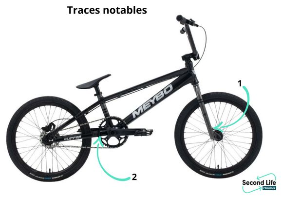 Produit Reconditionné - BMX Race Meybo Cliper Disc Noir/Gris 2024