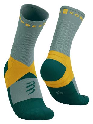 Compressport Ultra Trail Sock V2.0 Groen/Geel