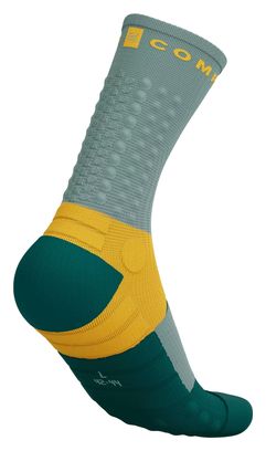 Chaussettes Compressport Ultra Trail Sock V2.0 Vert / Jaune