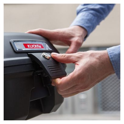Klickfix Citybox Fix Black Top Case
