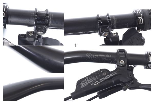 VTT Tout-Suspendu Santa Cruz Nomad 6 Carbone C Sram GX Eagle AXS 12V MX (29/27.5'') Noir Mat 2023 - Produit Reconditionné