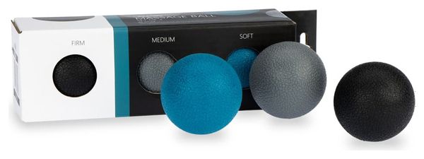 Avento Ensemble de 3 balles de massage Diamètre 5 cm