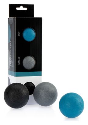 Avento Ensemble de 3 balles de massage Diamètre 5 cm
