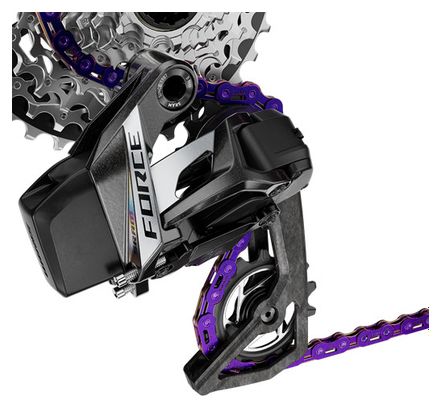 Sram Force PowerLock E1 Flattop 12/13V Silver Chain