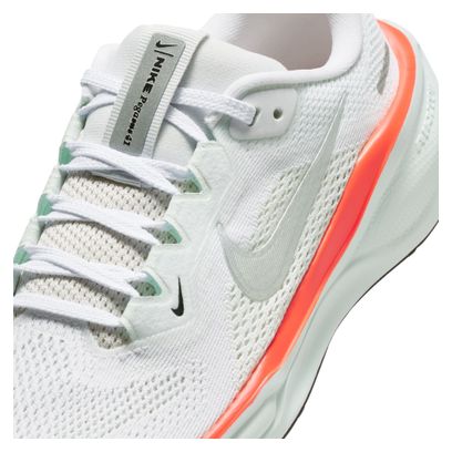 Nike Pegasus 41 hardloopschoenen wit/roze voor kinderen