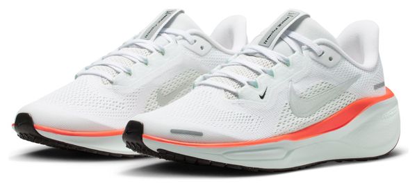 Nike Pegasus 41 hardloopschoenen wit/roze voor kinderen