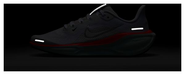 Nike Pegasus 41 hardloopschoenen wit/roze voor kinderen